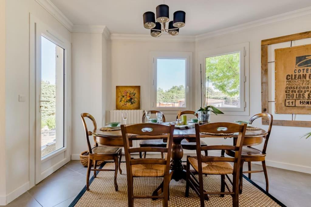 Sejour En Provence Maison Avec Vue Sur La Sainte Victoire Et Piscine Pres D'Aix En Provence Αιξ-αν-Προβάνς Εξωτερικό φωτογραφία
